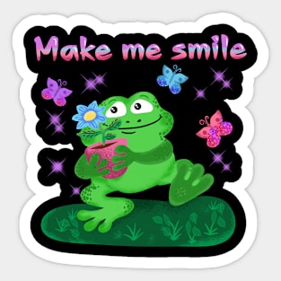 Make me smile Sticker